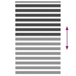 vidaXL Store zèbre noir 150x230 cm largeur du tissu 145 9 cm polyester