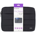 Ewent sacoche pour notebook 2 poches city sleeve 15 6" 4 l noir ew2523