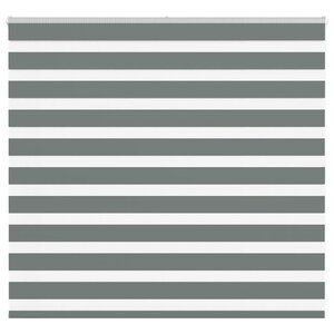 vidaXL Store zèbre gris foncé largeur du tissu 160 9 cm polyester