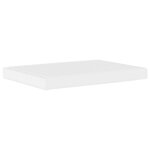vidaXL Lit avec matelas Dover blanc 140x200 cm similicuir