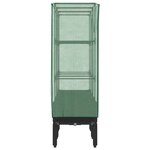 vidaXL Jardinière surélevée avec housse aspect rotin 120x40x140 cm