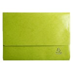 Chemise Poche 1928 265g/m2 - Foolscape - Vert Anis - X 25 - Exacompta