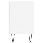 vidaXL Meuble TV blanc 103 5x30x50 cm bois d'ingénierie