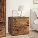 vidaXL Armoire de rangement Bois Ancien 60 x 48 x 57 cm