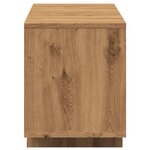 vidaXL Meuble TV chêne artisanal 120x30x40 5 cm bois d'ingénierie