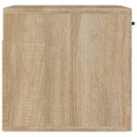 vidaXL Armoire murale chêne sonoma 80x36 5x35 cm bois d'ingénierie