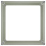 vidaXL Jardinière surélevée Anthracite 100x100x77 cm Acier galvanisé