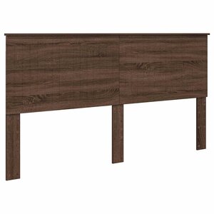 vidaXL Tête de lit Chêne brun 180 cm Bois d'ingénierie