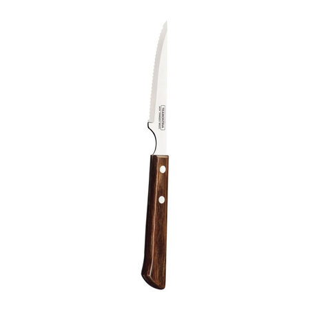 Couteau à steak chuletero l 229 mm - lot de 6 - tramontina churrasco -  - acier inoxydable228 x29x12mm