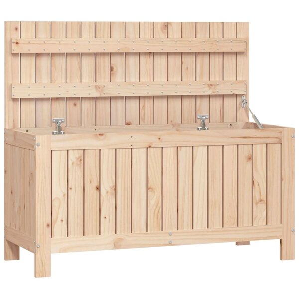vidaXL Boîte de rangement de jardin 108x42 5x54 cm Bois massif de pin