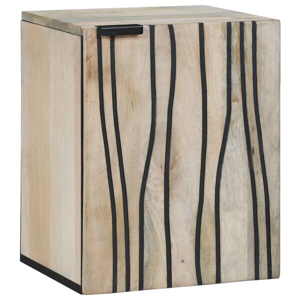 vidaXL Armoire d'évier avec étagère Marron 38 x 33.5 x 48 cm
