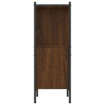 vidaXL Bibliothèque chêne marron 72x28x77 5 cm bois d'ingénierie