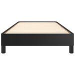 vidaXL Cadre de lit Noir 80x200 cm Similicuir