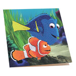 Carte à diamanter disney 18 cm némo