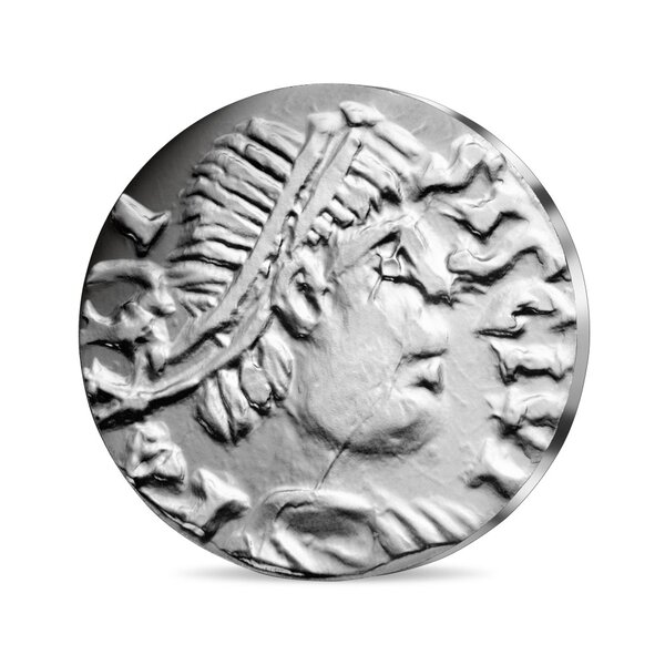 Pièce d'Histoire Monnaie de 10 Euro argent Dagobert
