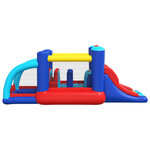 Happy hop château gonflable avec toboggan 529x252 5x215 cm pvc