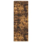 vidaXL Armoire Murale 33 x 34 5 x 90 cm Bois d'ingénierie Chêne fumé