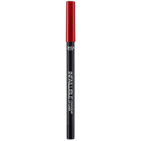 L'oréal paris - crayon à lèvres infaillible lip liner - 205 apocalypse red