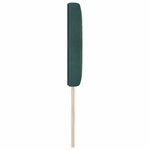 vidaXL Tête de Lit LED Argyle Vert foncé 80 cm Velours