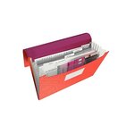 Trieur Urban Chic, format A4, pp, 6 compartiments Rouge LEITZ