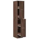 vidaXL Armoire apothicaire chêne marron 30x41x174 5 cm bois ingénierie