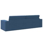 vidaXL Canapé-Lit 200cm Bleu marine tissu