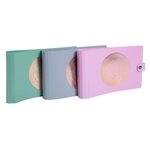 Classeur Pour Fiches Bristol 2 Anneaux 30mm Pp Recyclé Ellipse - Couleurs Assorties - Exacompta