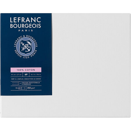 Châssis coton - qualité classique - 41x27 cm - lefranc bourgeois