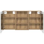 vidaXL Ensemble de Meubles de Salle de Bain 3 Pièces 120 x 10 5 x 60 5 cm