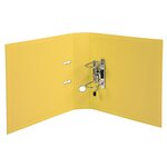 Classeur à levier PVC A4 dos de 70mm. - Jaune EXACOMPTA