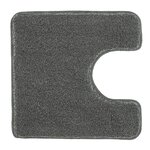 Kleine wolke tapis de toilette relax 55x55 cm gris anthracite