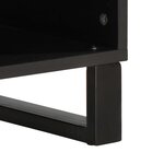vidaXL Meuble TV 80x34x46 cm bois d'acacia massif