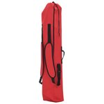 vidaXL Hamac avec support pliable Rouge