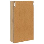 vidaXL Armoire murale de salle de bain Chêne artisan 40 x 14 x 70 cm