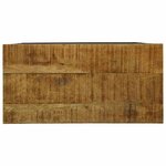 vidaXL Bibliothèque Marron 70 x 35 x 110 cm Bois de manguier massif