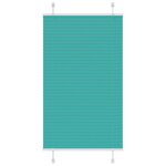 vidaXL Store plissé vert pétrole 70x150 cm largeur du tissu 69 4 cm