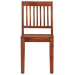 vidaXL Chaises à manger lot de 6 bois solide de manguier