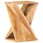 vidaXL Table d'appoint 35x35x55 cm Bois de manguier massif