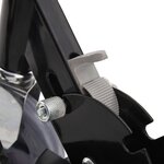 Vidaxl trottinette électrique avec led 120 w noir