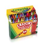 64 Crayons a la cire