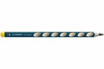 Crayon Ergonomique D'apprentissage EASYgraph Gaucher Mine 3 15 mm HB STABILO