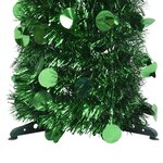 vidaXL Sapin de Noël artificiel escamotable vert 120 cm PET