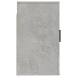 vidaXL Meubles TV muraux 2 Pièces Gris béton 40x34 5x60 cm