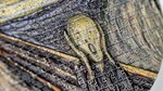 The scream by edvard munch so puzzle art 3 once silver monnaie 3000 francs cameroon 2022