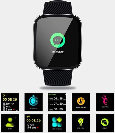 Montre connectée vibrante discount