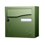 Boîte aux lettres Préface compact vert argile mat ral 6011mt