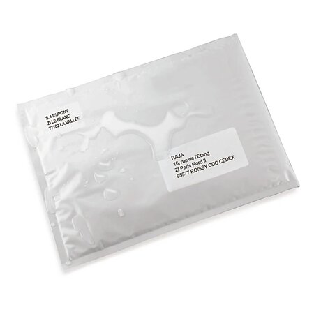 Pochette plastique opaque super raja - pochette blanche 51x60 cm (lot de 250)
