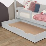 Tiroir de lit 80 x 160 BUDDY - gris clair