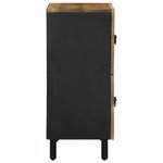 vidaXL Buffet 60x33 5x75 cm bois de manguier brut massif