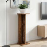vidaXL Support de Plante Bois ancien 25 x 25 5 x 80 5 cm
